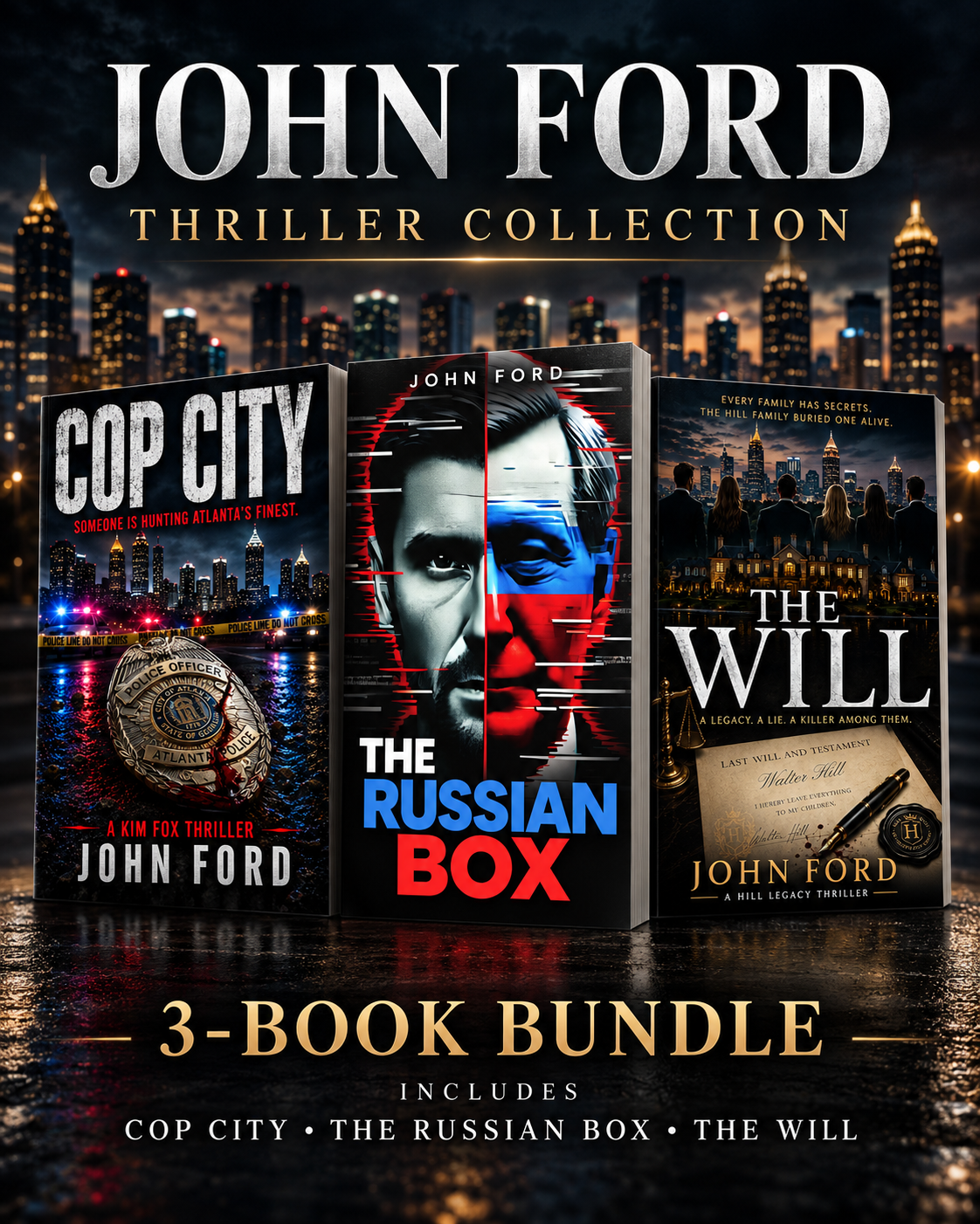 John Ford Thriller Collection — 3-Book Bundle
